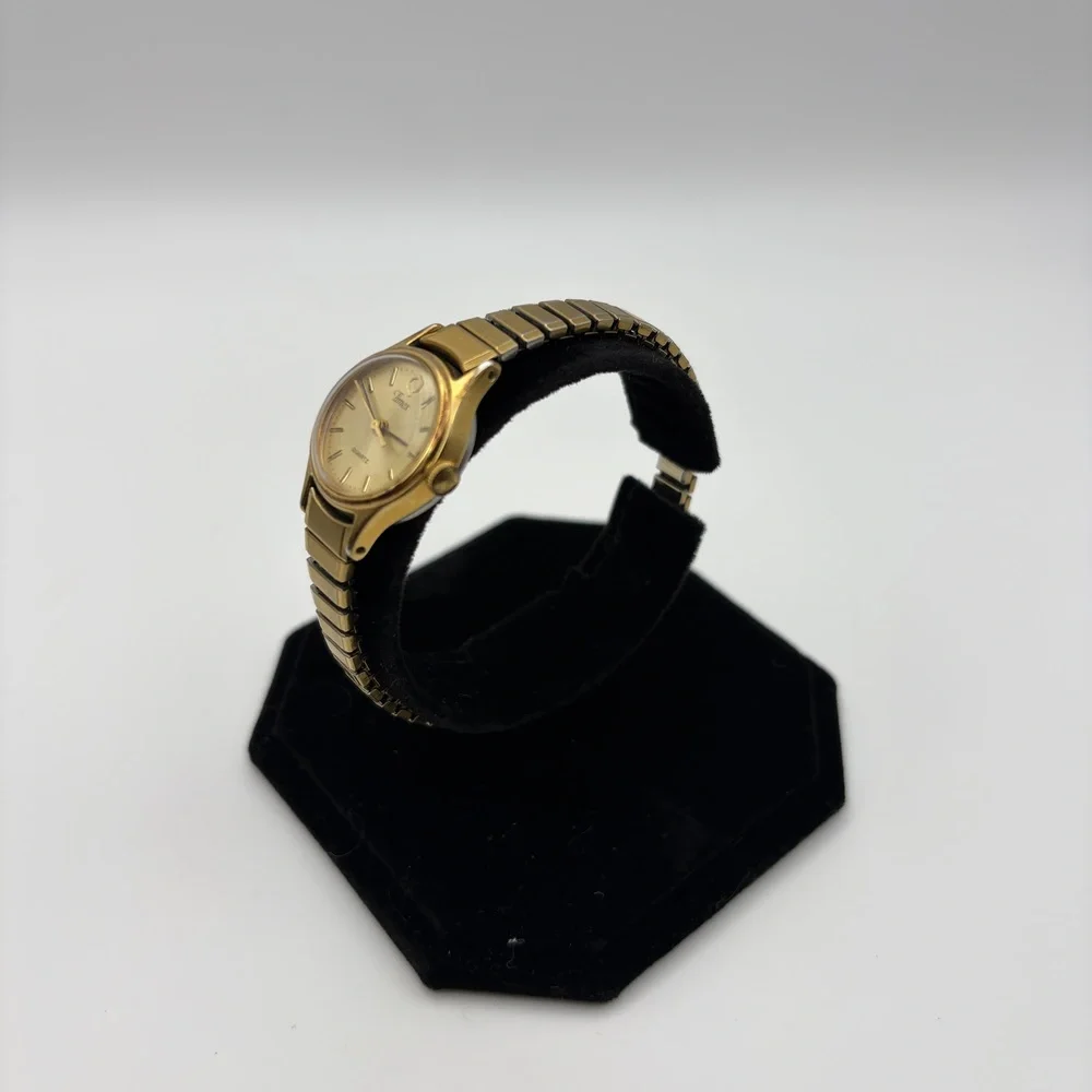 Women's Timex Gold Tone Quartz Watch (Needs Battery)